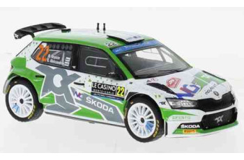 Skoda Fabia Rally2 EVO No22 Rallye WM Rally Monte Carlo  Gryazin/Aleksandrov 2022  IXO  RAM840