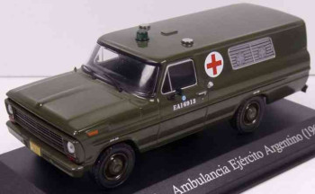 ATLAS Ford F-100 AMBULANCIA EJERCITO ARGENTIO ARGENTIA SERVICE VEHICLES 1969