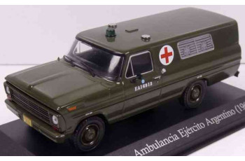 ATLAS Ford F-100 AMBULANCIA EJERCITO ARGENTIO ARGENTIA SERVICE VEHICLES 1969