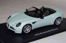 M4 ALFA ROMEO 8c SPIDER BLU CHIARO METALLIZZATO 7104