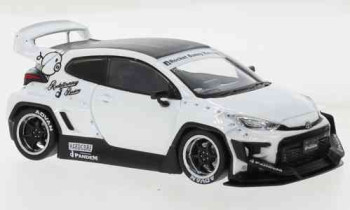 Toyota GR Yaris Pandem white RHD 2022  IXO  MOC327