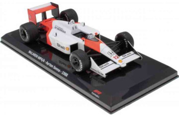 ATLAS Mclaren MP4/4 No12 AYRTON SENNA 1988