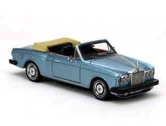 NEO MODELS Rolls Royce Corniche DHC met.hellblau RHD 