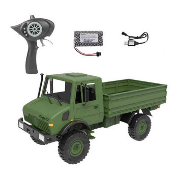 1/12th 4wd rc military truck Brown