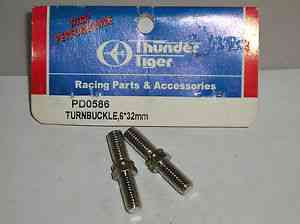 THUNDER TIGER Turnbuckle 6x32mm 