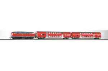 PIKO 57150 Starter Set BR 218 Bi-Level Train