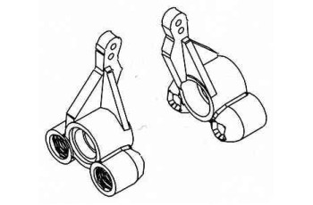 Rear Steering Knuckle Arms Set ETC,NTC