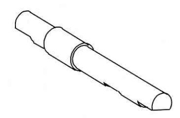 Spur Gear Shaft for 2-Speed