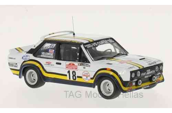  IXO-MODELS RAC205 Scale 1/43 FIAT 131 ABARTH N 18 RALLY ...