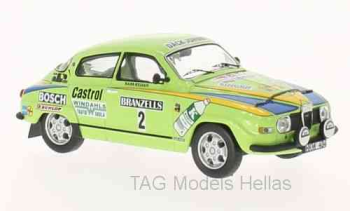 IXO RAC236 Saab 96 V4, No.2, Rallye WM, Rallye Sweden, 1976 