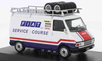 Fiat 242, Fiat France Service Course, with roof rack, 1979  IXO  RAC273X