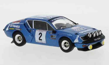 Alpine A310 No2 Gitanes Rallye WM tour de Corse Andruet/Biche 1976  IXO  RAC365B LQ