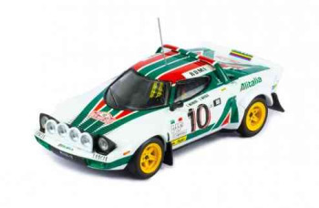 IXO Lancia Stratos HF No10 Lancia Alitalia racing team Rallye Monte Carlo Munari/Maiga  RAC380A