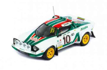 IXO Lancia Stratos HF No10 Lancia Alitalia racing team Rallye Monte Carlo Munari/Maiga  RAC380A
