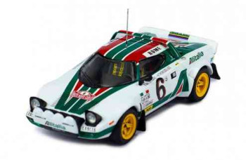 IXO Lancia Stratos HF No6 Lancia Alitalia racing team Rallye Monte Carlo Waldegard/Thorszelius RAC380B