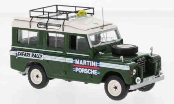 Land Rover series II 109 RHD team Porsche Martini Martini Rallye WM Safari Rallye Rally Assistance Va, 1978  IXO  RAC387X