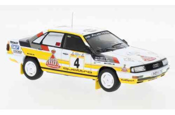 Audi 200 Quattro No4 HB Audi team HB Rallye WM Rallye Acropolis Mikkola/Hertz 1987  IXO  RAC401A