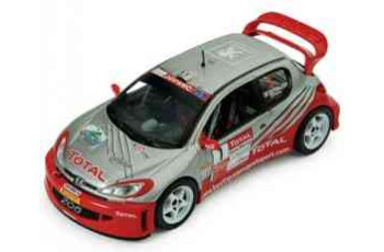 IXO  Peugeot 206 WRC #1 “Bozian” J.M.Fortin-N.Bernardi Rally Cevennes (Champion de France) 2005