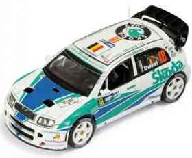 IXO  Skoda Fabia WRC #18 P.Pivato-F.Duval Rally Germany 2006