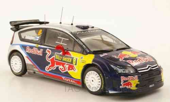 IXO  Citroen C4 WRC #8 K.Raikkonen-K.Lindstrom 3rd Rally Sweden 2010
