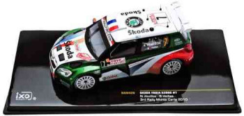 ΙΧΟ  Skoda Fabia S2000 Nr.7 Vouilloz-Veilas 3ter Rallye Monte Carlo 2010