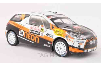 IXO Citroën DS3 R3 #79 Burri - Rey Rally Monte Carlo IRC 2011