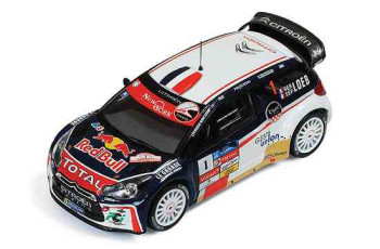 IXO Citroen DS3 WRC #1 S.Loeb-S.Loeb Rallye du Chablais 2013