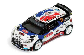 IXO Citroen DS3 WRC #22 B.Bouffier-X.Panseri Rally Monte Carlo 2013