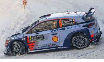IXO Hyundai i20 WRC, No.5, Rallye WM, Rallye Monte Carlo, 2017 T.Neuville/N.Gilsoul