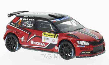 IXO Skoda Fabia R5, No.2, Rallye Barum, 2016 P.Dresler/P.Dresler