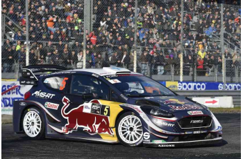 Ford Fiesta RS WRC, No.5, Red Bull, Rallye Monza, T.Suninen/M.Salminen, 2018  IXO  RAM695