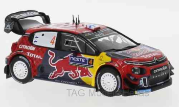 Citroen C3 WRC, No.4, Red Bull, WRC, Rallye Finland, E.Lappi/J.Ferm, 2019  IXO  RAM725