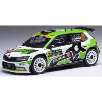 Skoda Fabia Rally2 EVO No25 Rallye WM Rally Monte Carlo Mikkelsen/Floene  IXO  RAM788