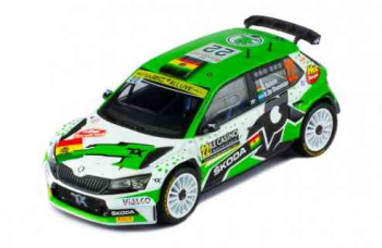  Skoda Fabia Rally2 EVO No22 Bulacia/Der Ohannesian Rally2 Rally Monte Carlo 2021  IXO  RAM789