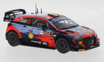 Hyundai i20 Coupe WRC No11 Rallye WM Rally Ypres Neuville/Wydaeghe 2021  IXO  RAM804