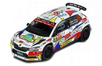 Skoda Fabia Rally 2 EVO No39 jobfixers Rallye WM Rally Ypres Cracco/Vermeulen  IXO  RAM807LQ