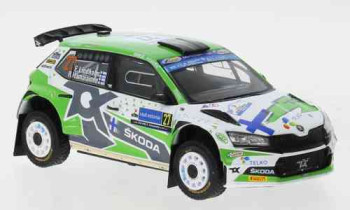 Skoda Fabia Rally2 EVO No27 Rallye WM Rallye Estland Lindholm/Hämäläinen 2022  IXO  RAM863A