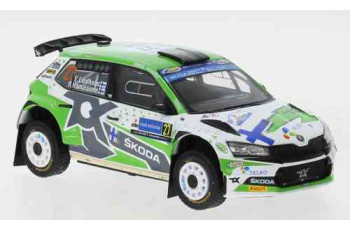 Skoda Fabia Rally2 EVO No27 Rallye WM Rallye Estland Lindholm/Hämäläinen 2022  IXO  RAM863A