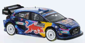 Ford Puma No7 M-sport Ford World Rally team Red Bull Rallye WM Rallye Monte Carlo Loubet/Gilsoul 2023  IXO  RAM880