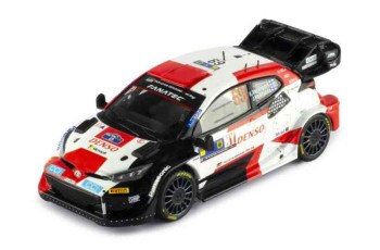 Toyota Yaris GR Rally1 Signed Edition World Champion No69 Central European Rally 2023 Rovanpera/Halttunen IXO RAM908