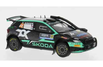 Skoda Fabia Rally2, WRC, Safari Rallye Kenia, 2024, #22  IXO  RAM940A