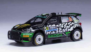 Skoda Fabia Rally2 Safari Rally Kenya 2024 #20 Solberg   IXO  RAM941