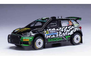 Skoda Fabia Rally2 Safari Rally Kenya 2024 #20 Solberg   IXO  RAM941
