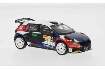 Skoda Fabia Rally2, Rally WM, Lavanttal Rally, 2024, #4, J.Wagner/H.Ostlender  IXO  RAM950