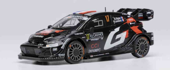 Toyota GR Yaris Rally1 #17 Winner Rallye Monte Carlo 2025 Ogier/ Landais  IXO  RAM972A