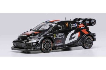 Toyota GR Yaris Rally1 #17 Winner Rallye Monte Carlo 2025 Ogier/ Landais  IXO  RAM972A