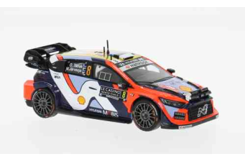 Hyundai i20 N Rally1, WRC, Rally Monte Carlo, 2025, #8, O.Tänak/M.Järveoja  IXO  RAM973B