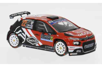 Citroen C3 Rally2, WRC, Rally Monte Carlo, 2025, #22, Y.Rossel/A.Dunand  IXO  RAM975A