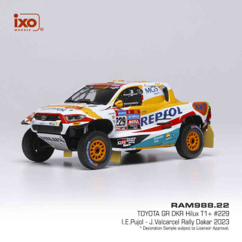 Toyota GR DKR Hilux 2023 Rally Dakar #229  IXO  RAM988
