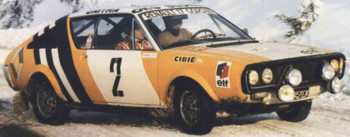 Renault 17 #2 B. KRUPA WINTER-RALLY RUSLAND 1976  SOLIDO  421185490